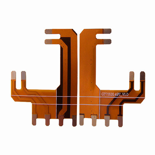 Pi efni 0,12mm 2 laga sveigjanlegt PCB